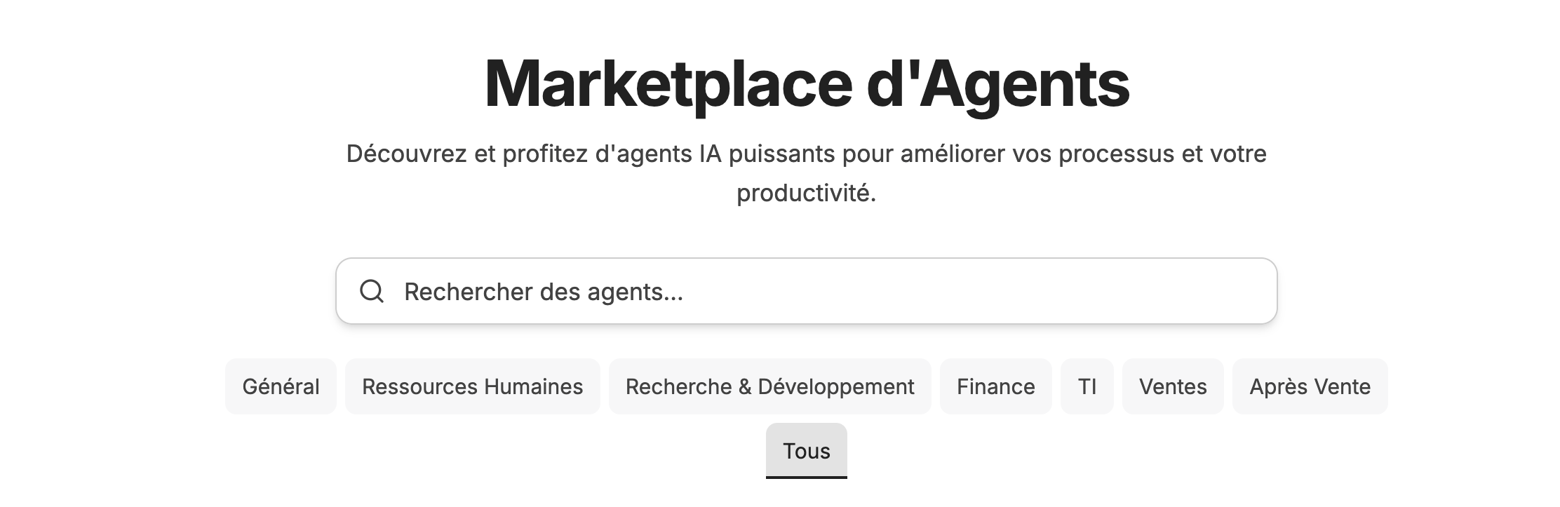 Automatisation métier