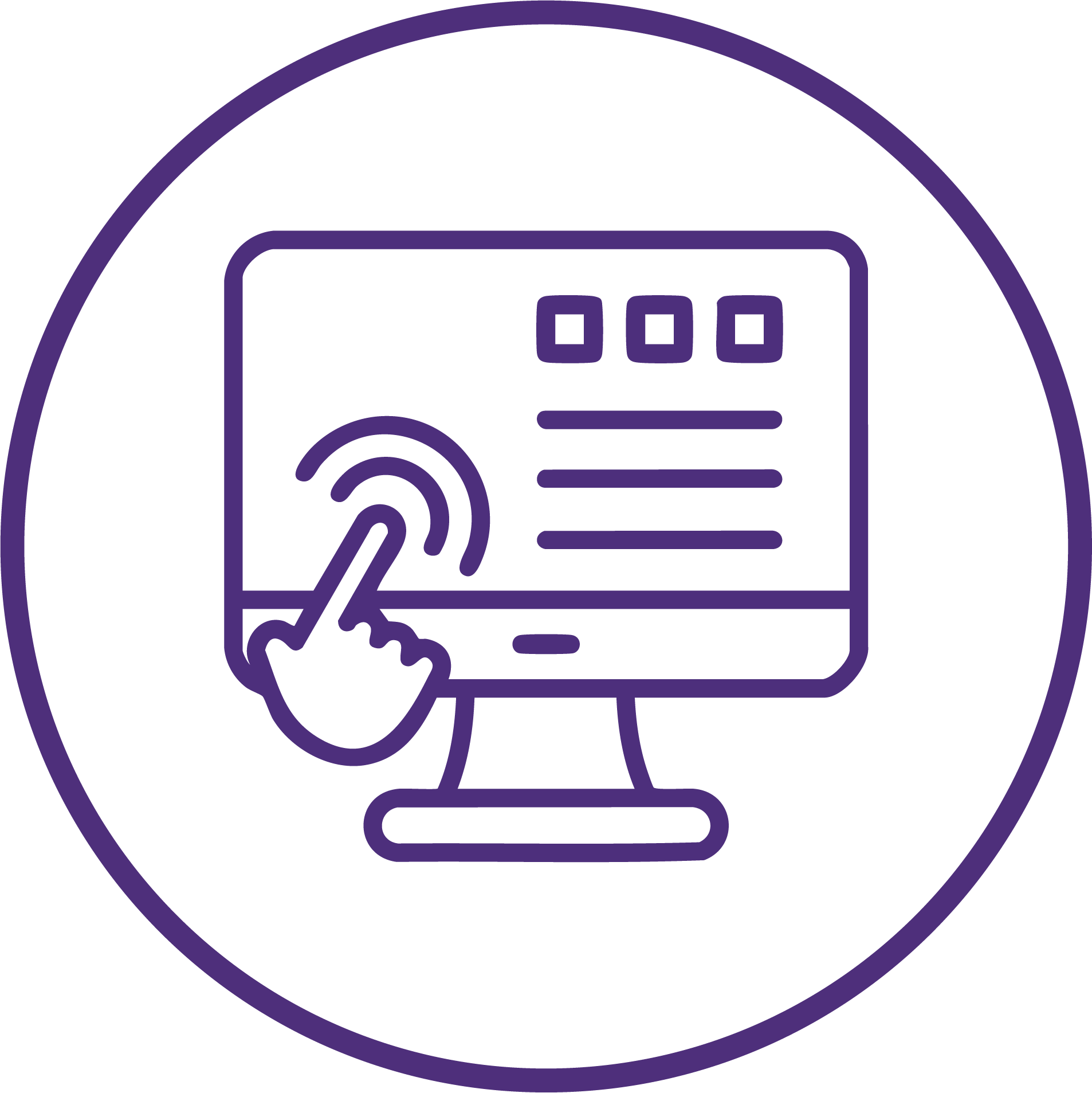 Icônes Expériences prêtes à l'emploi