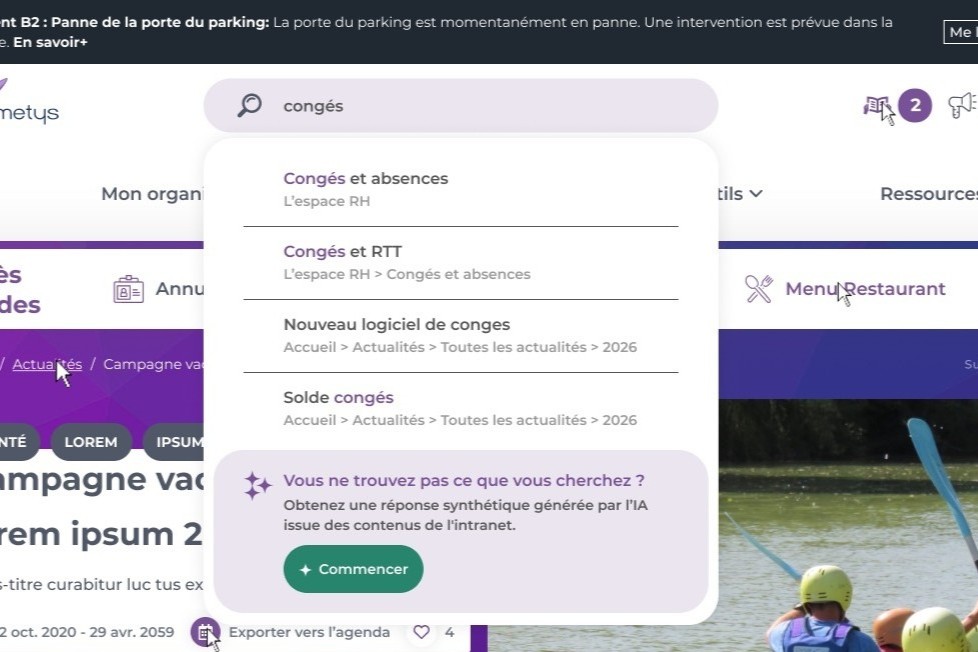 Recherche intelligente et sémantique