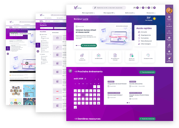 Démo en ligne Ametys Intranet